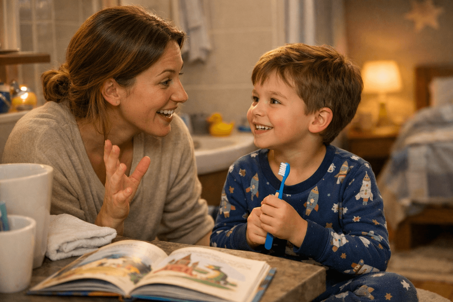 How Storytelling Can Help If Your Child Hates Brushing Teeth